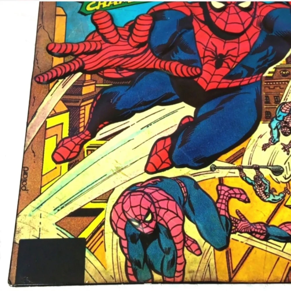 Marvel, The Amazing Spider-Man Metal Embossed Sign | EUC | Open Roads